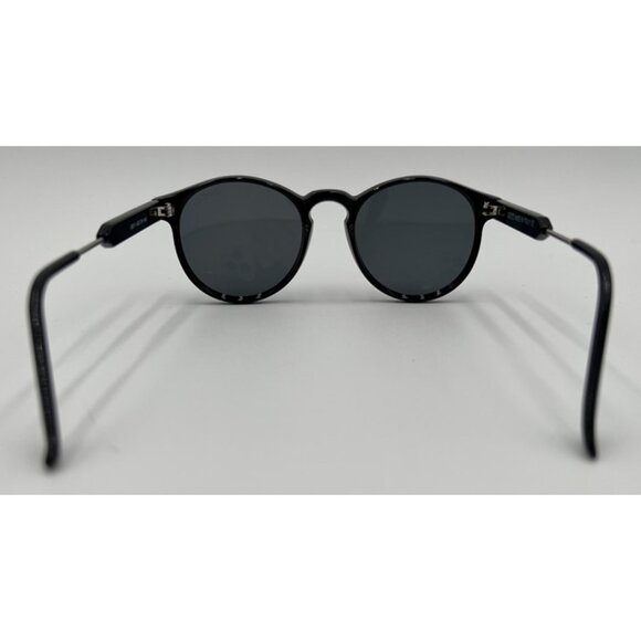 NIB-Gucci 6811 Retro Round Black Acetate/Metal Sunglasses - 49mm - Picture 11 of 12